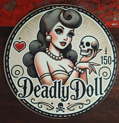 Deadly doll rock roll pin - n',