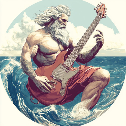 Wandtattoo aufkleber poseidon - wandtattoo,